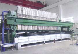 全自動高壓廂式壓濾機用于污泥脫水 全自動高壓廂式壓濾機用于污泥脫水